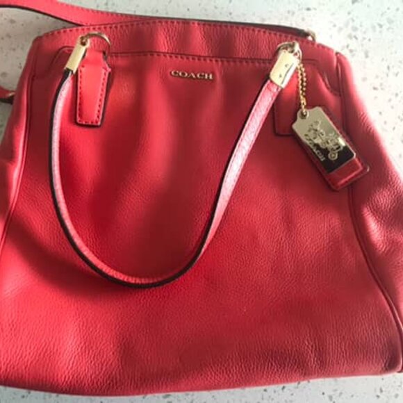 Coach Madison Minetta Leather Crossbody Bag - Picture 6 of 6